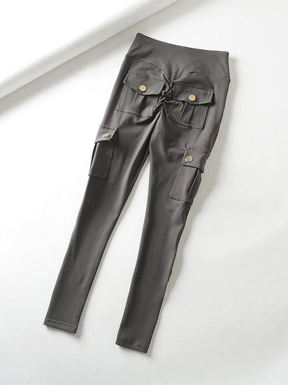 Lift Hip Quick-dry Elasticity Sports Pants