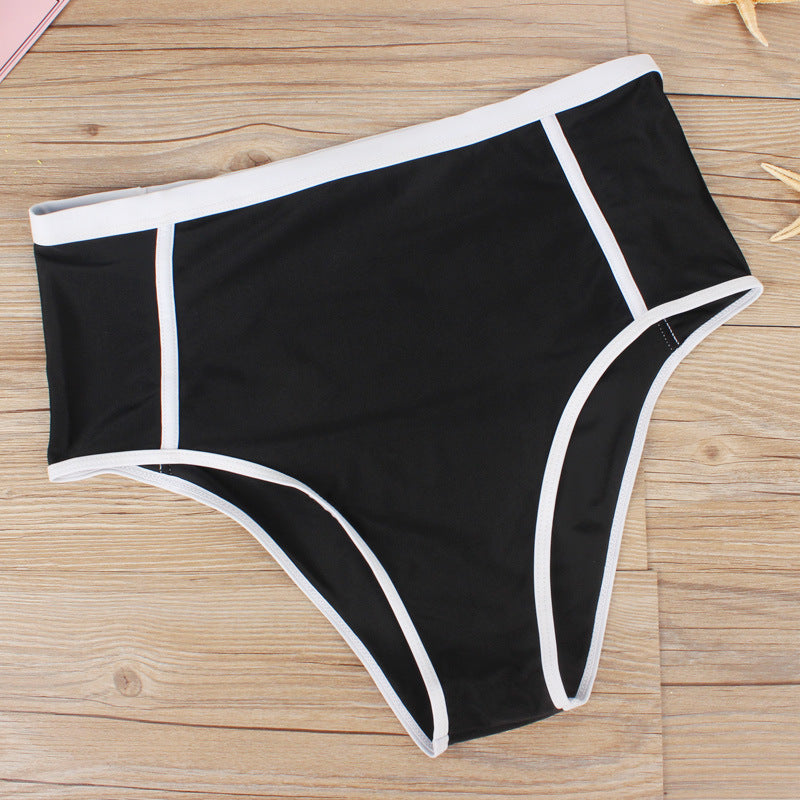 Feipo big plus fat high waist Bikini Swimsuit