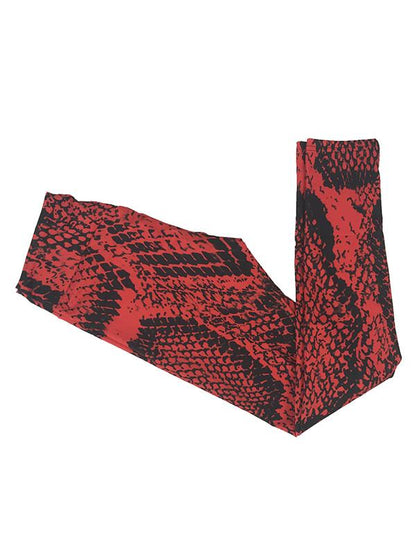 Snake Printed Yoga Leggings