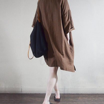 Animal Pattern Casual Loose Summer Dress