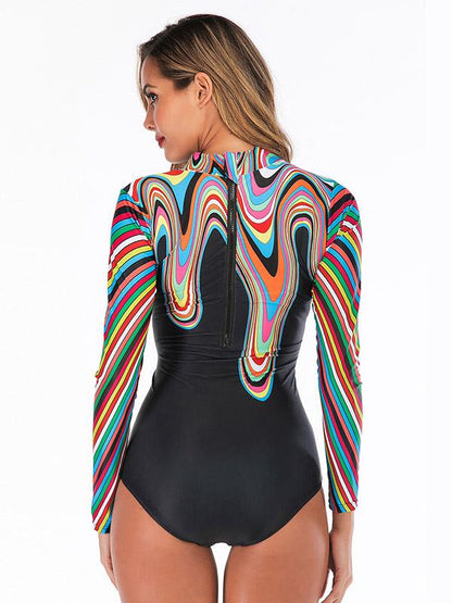 Tie Dyd Fashion One Piece Wetsuit