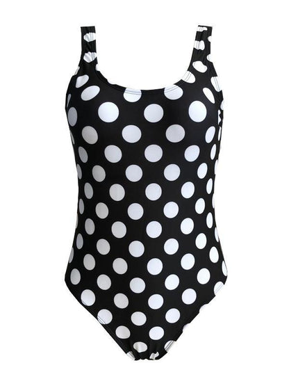 Gradient Backless One-piece Swimwear