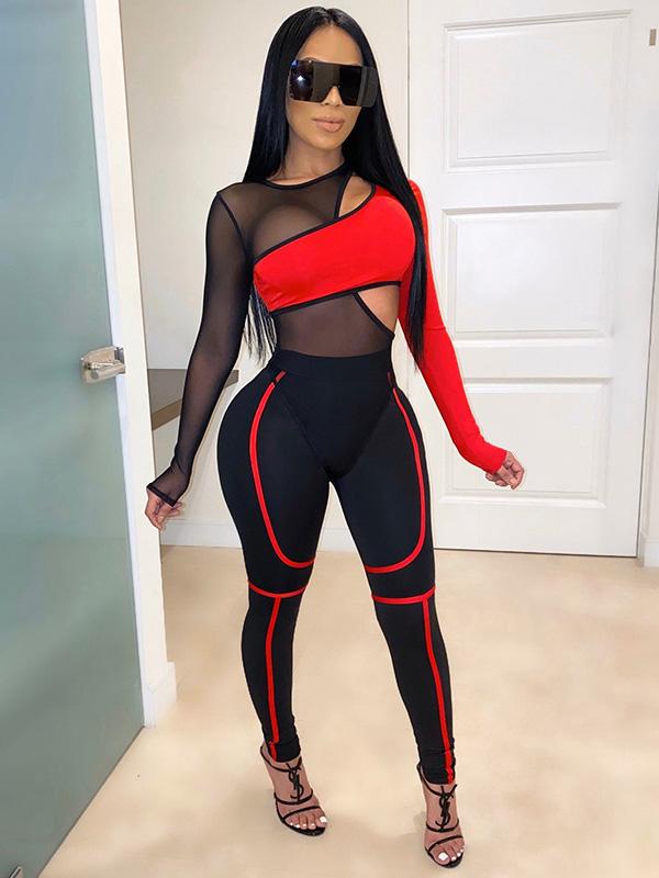 Sexy Hollow Sports Bodysuits