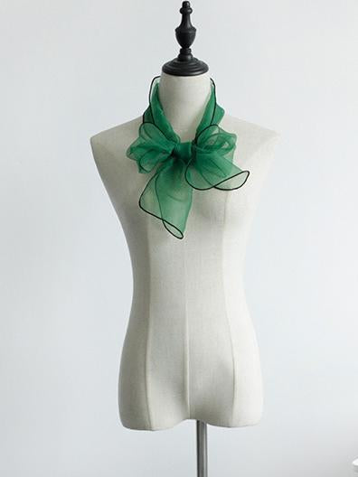 Casual Transparent Luxury Scarf, Five Colors