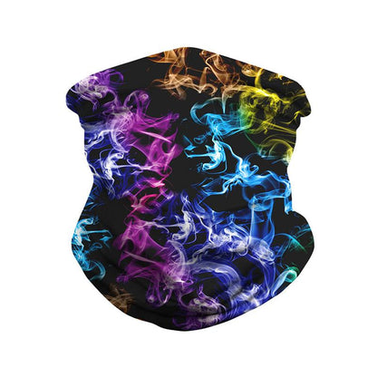 Starry Sky Printed Headwear Face Shield Masks