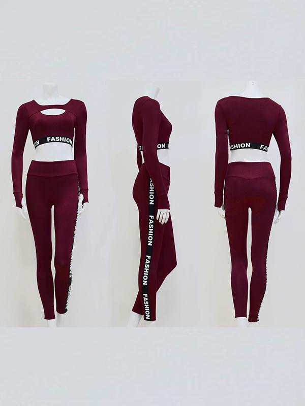 Fashion Printed Yoga Suits