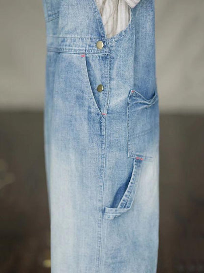 Original Retro Gradient Jean Jumpsuit