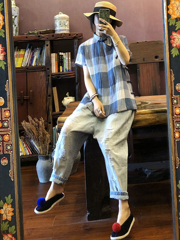 National Plaid Plaid T-shirt