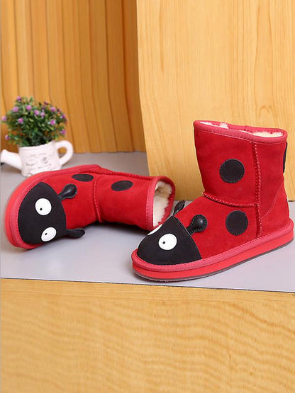 Warm Animal Cartoon Children'S Tube Cotton Boots