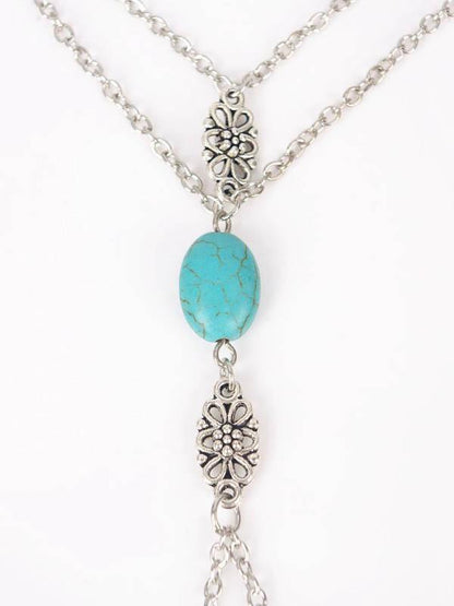 Fashion  Bohemia Turquoise Accessories