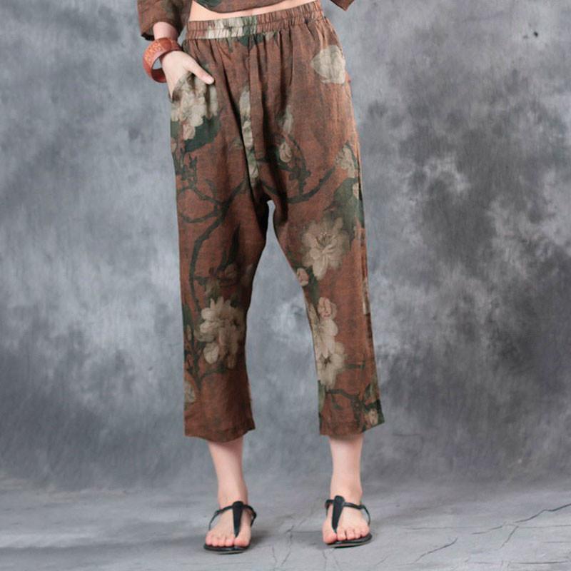 Printing Casual Summer Women Pants