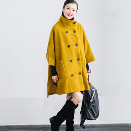 Loose Woolen Jacket Coat