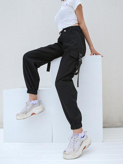 Casual Loose Harem Pockets Athletic Pants
