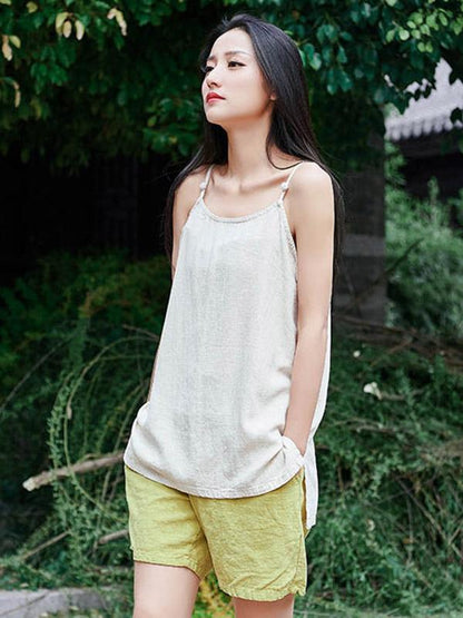 Elegant Linen Camisole