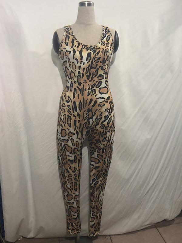 Wrap Sleeveless Back Bandage Yoga Jumpsuits