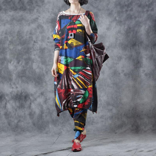 Cotton Linen Long Sleeve Blouse And Pants