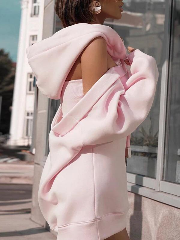 Fashion Street Casual Hoodies