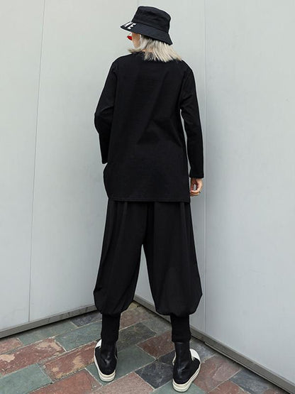 Casual Leisure Harem Pants