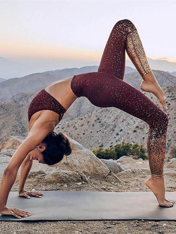Solid Wrap Yoga Bottoms