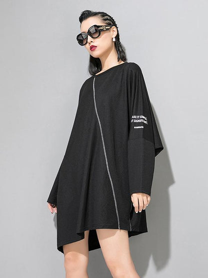 Loose Batwing Copped T-shirt