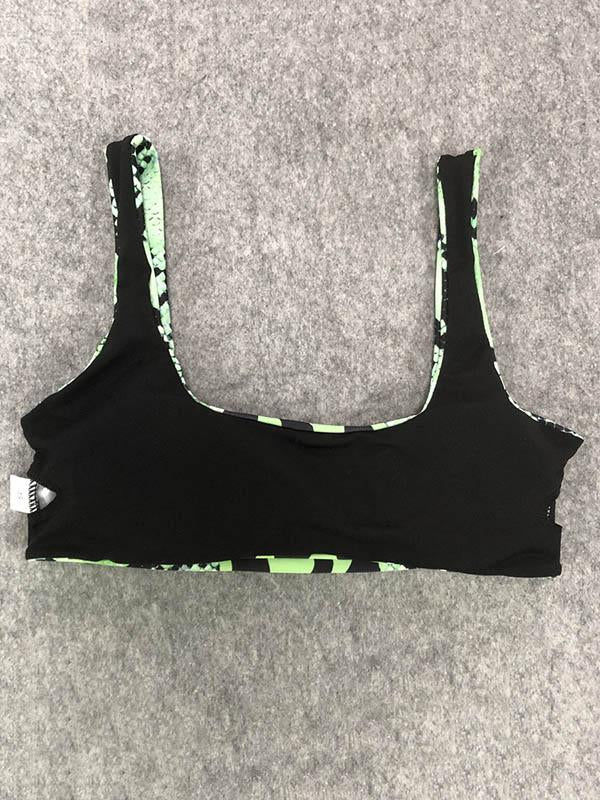 Snakes Print Bikini Swimsuit