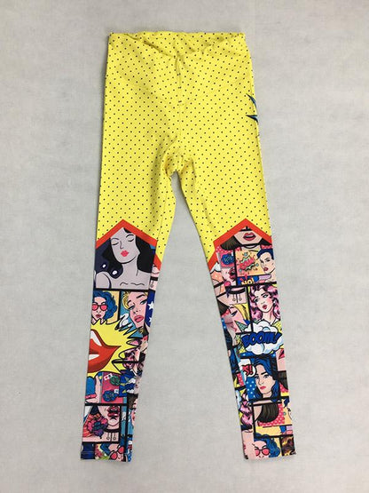 Fashion Floral Printed Fitness Yoga Legging