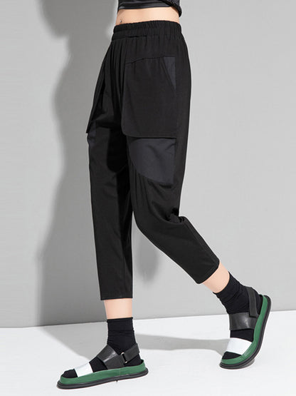 Casual Split-Joint Large Pocket Loose Pants
