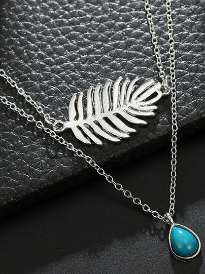 Vintage Leaf Necklaces Accessories