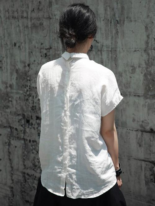 Ruffled Fresh Simple Fiber T-shirt