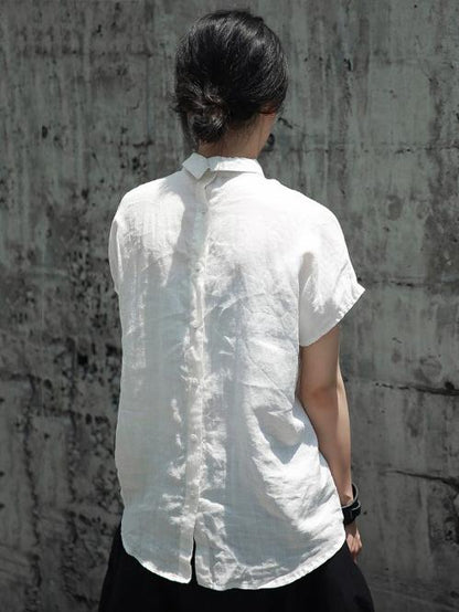 Ruffled Fresh Simple Fiber T-shirt