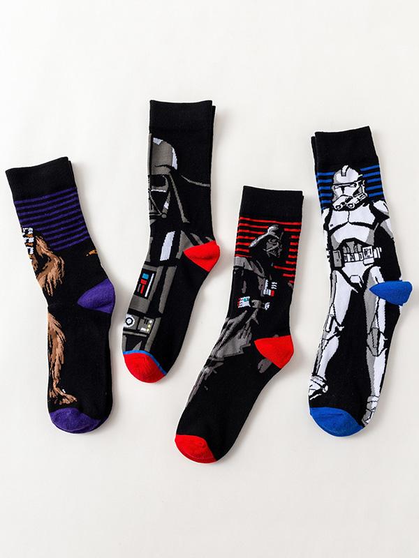 Star Wars Printing Casual Socks