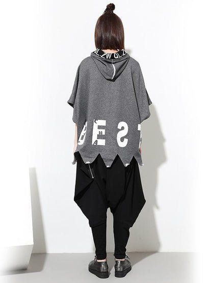 Zipper Simple Loose Solid Harem Pants