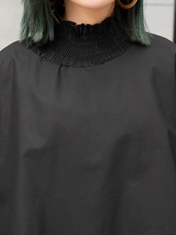 Plus Size Solid Fashion Tiered Midi Dresses