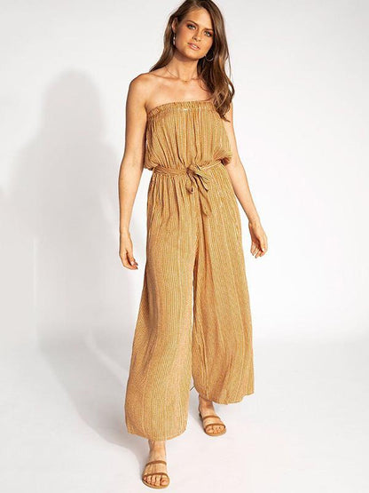 Sexy Strapless Bandage Jumpsuits