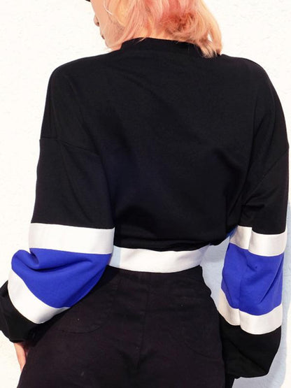 Long Sleeve Drawstring Sweatshirt