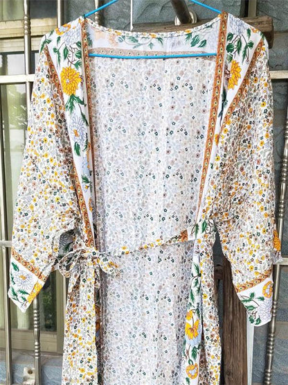 Printed Beach Loose Cover-ups Swimwear