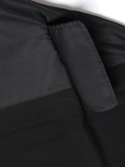 Loose A-line Cropped Long Dress