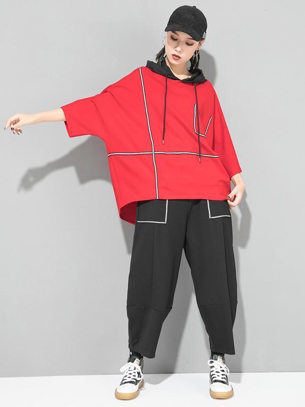 Original Split-Joint Long Sleeve Hoodies