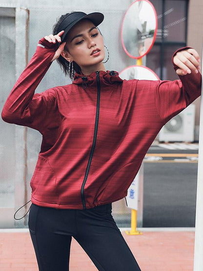 Casual Loose Zipper Hoodies
