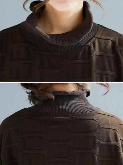 Original Solid High Collar Hoodies&Sweatshirts