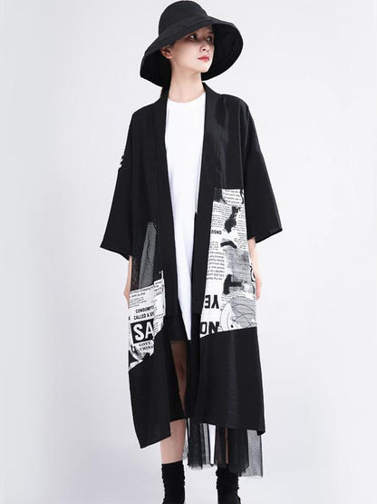 Original Print Sun-Protection Outwear
