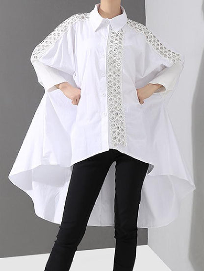 Loose Swallow Tail Shirt