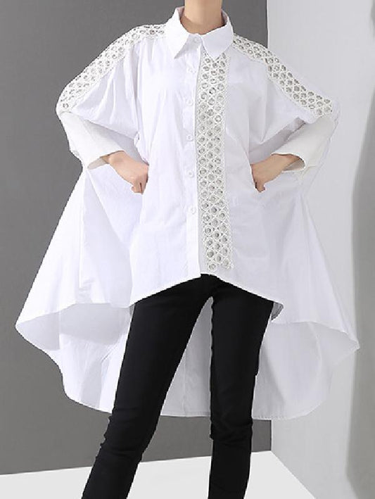 Loose Swallow Tail Shirt