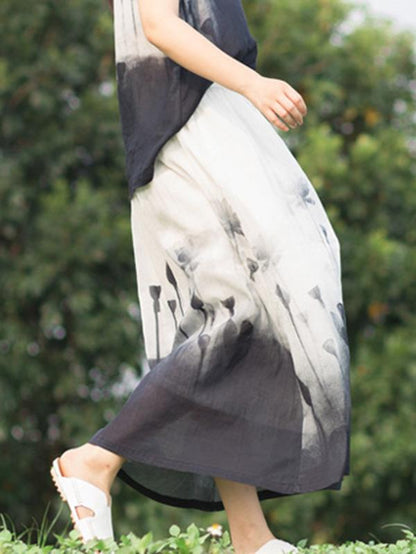 Elastic Waist Design Skirt