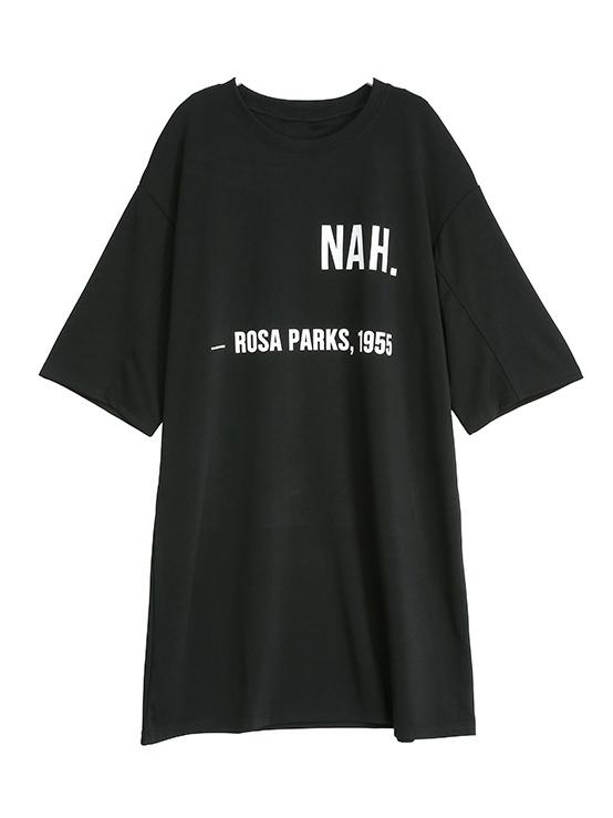 Printed Loose Plus Size Fashion T-shirt Top