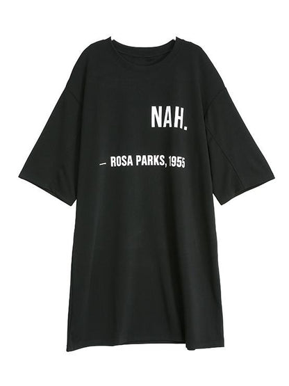 Printed Loose Plus Size Fashion T-shirt Top