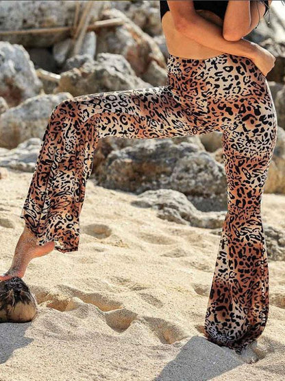 Sexy Leapard  Bell-bottoms