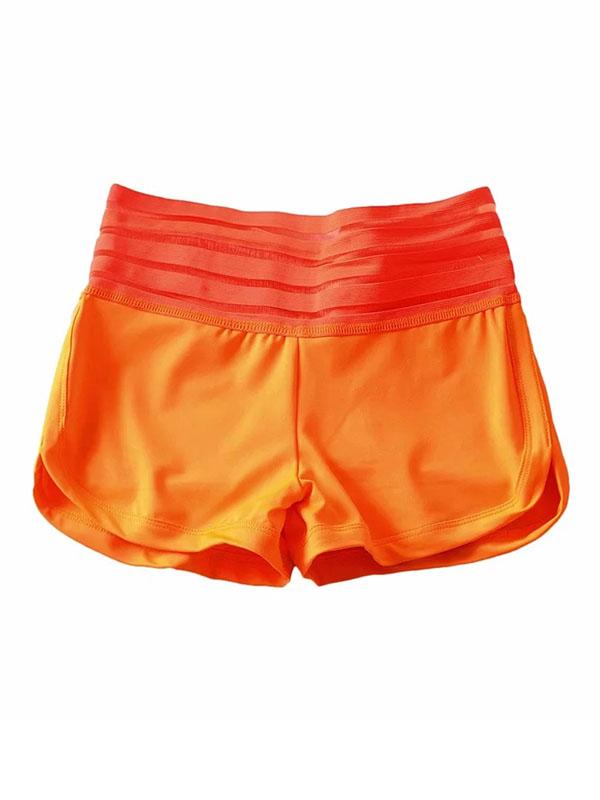 Wrap Hollow Solid Pockets Sports Shorts