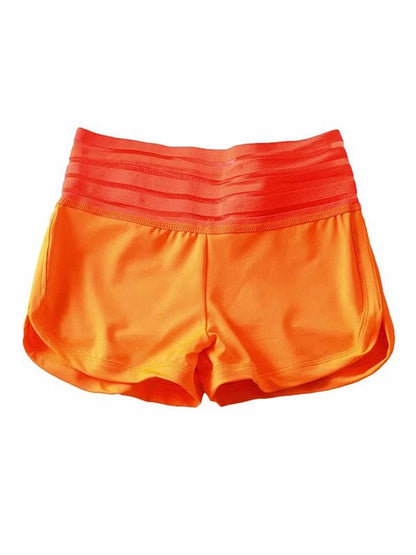 Wrap Hollow Solid Pockets Sports Shorts