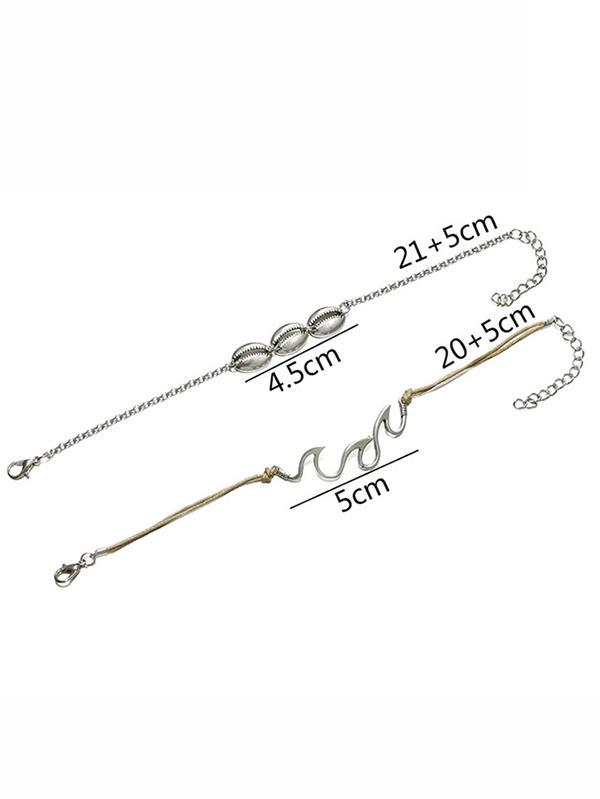 Vintage Circle Shell Footchain Accessories